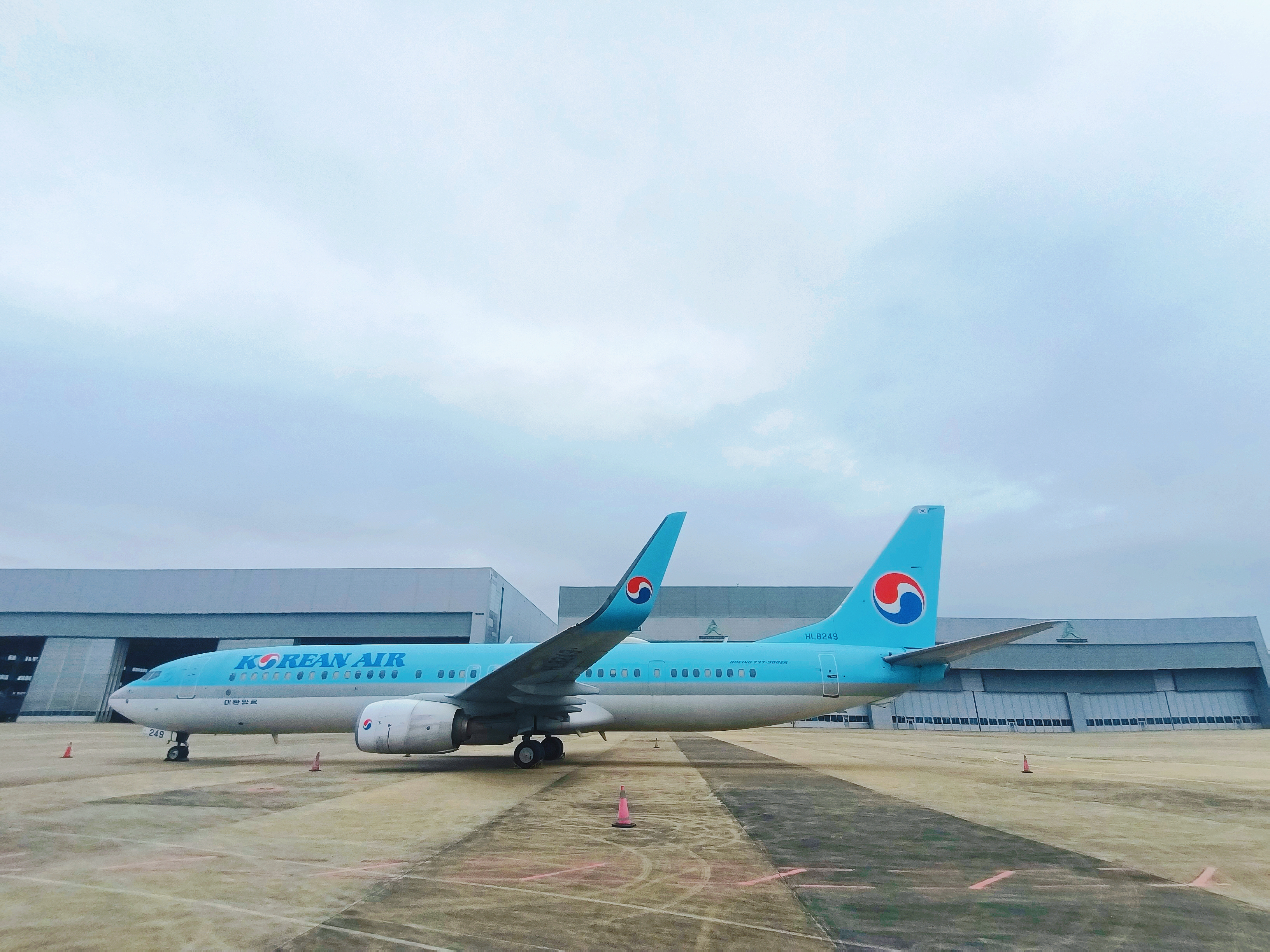 新海航海航技术旗下海航斯提斯迎来首架大韩航空整机喷涂业务